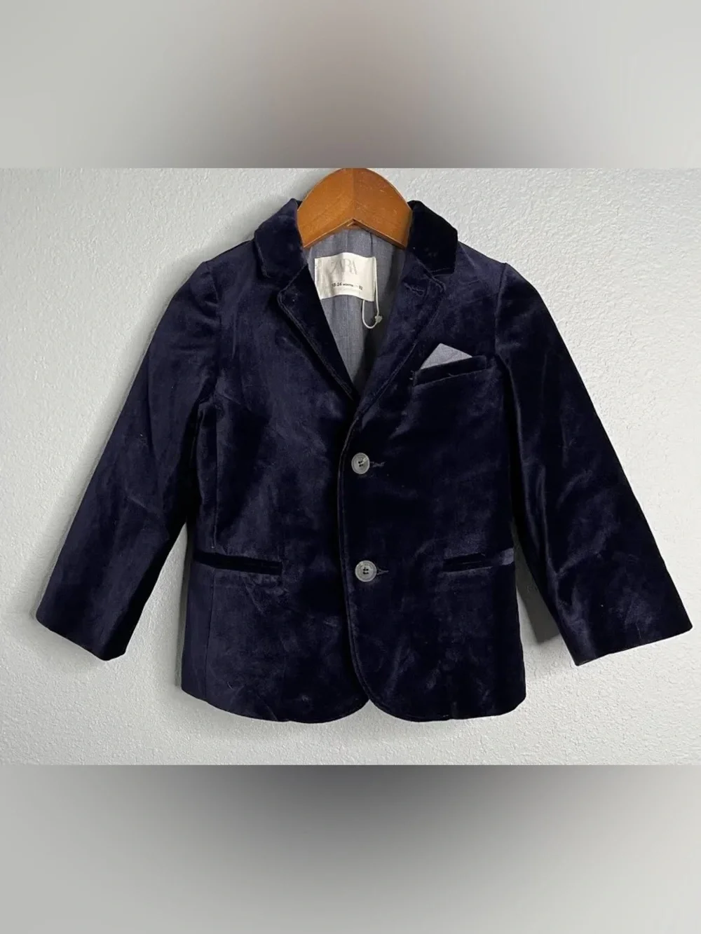 Zara Baby Special Edition Velvet Blazer
